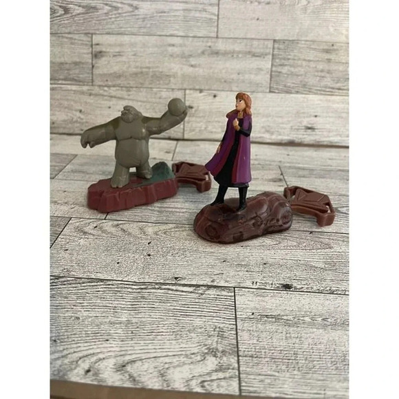 2019 3.5" McDonald's Movie Action Figures Set Of 2 Disney Frozen 2 - Picture 2 of 5